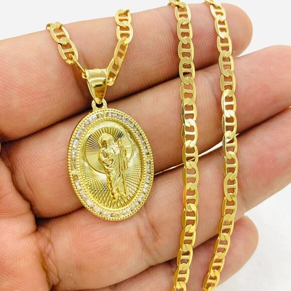 Prime Jewelry 269 | Jewelry | Saint Jude Necklace 4k Gold Filled ...